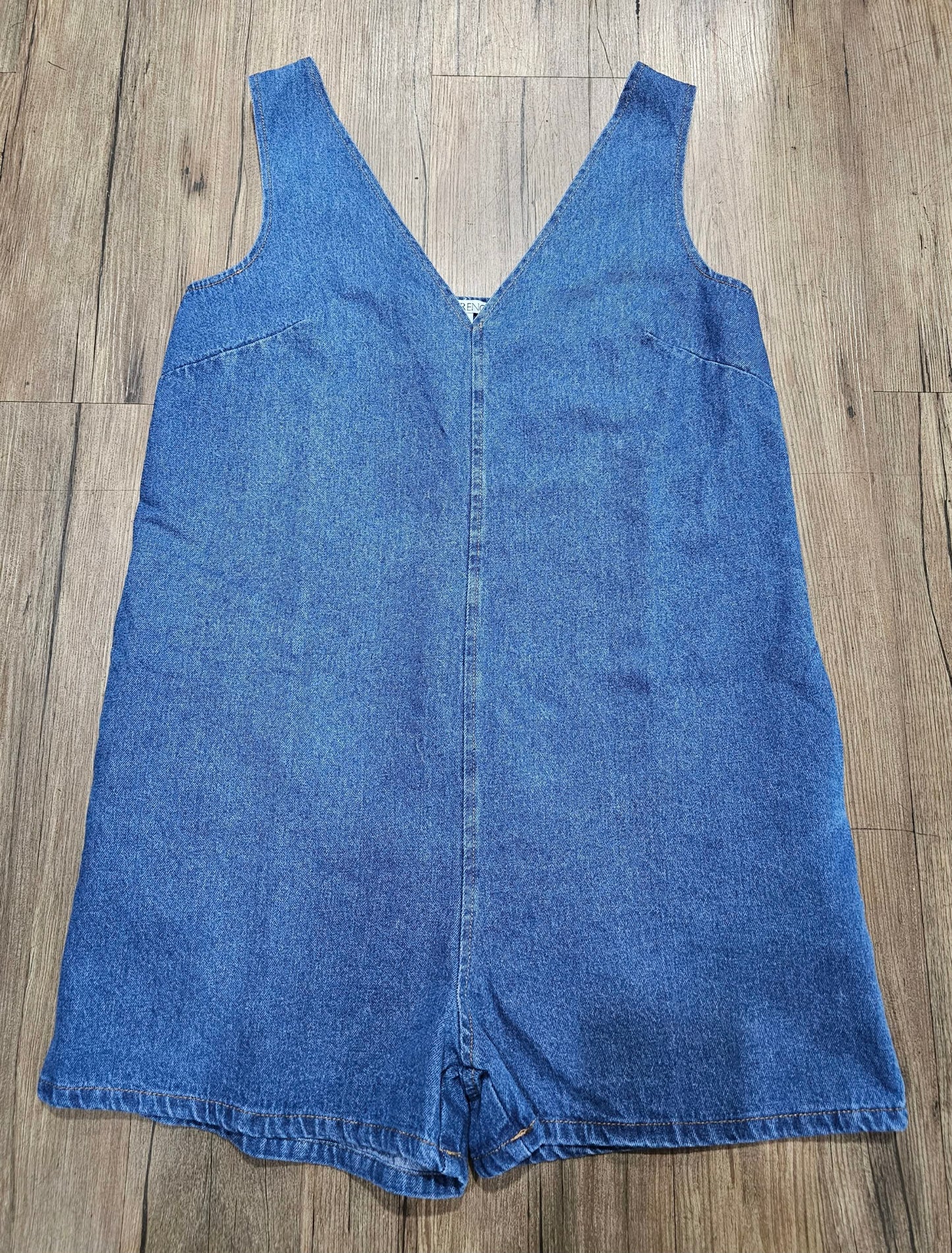Cleo Denim Jumpsuit - Mid Wash Blue