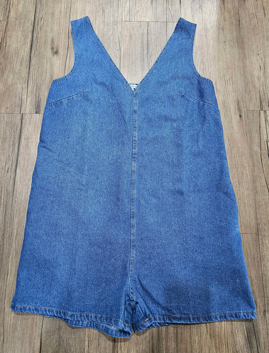 Cleo Denim Jumpsuit - Mid Wash Blue