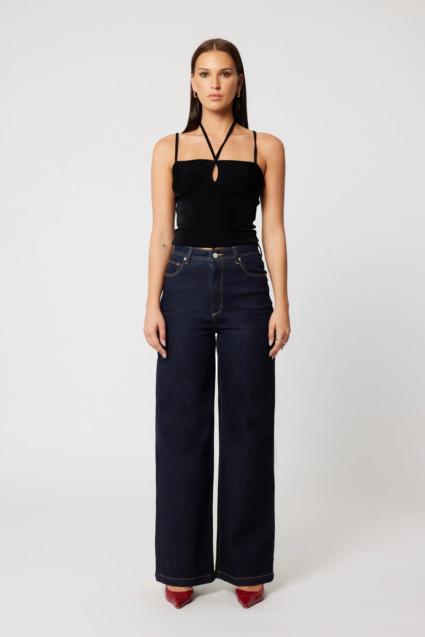 94 High & Wide Jeans - Richie Dark Blue