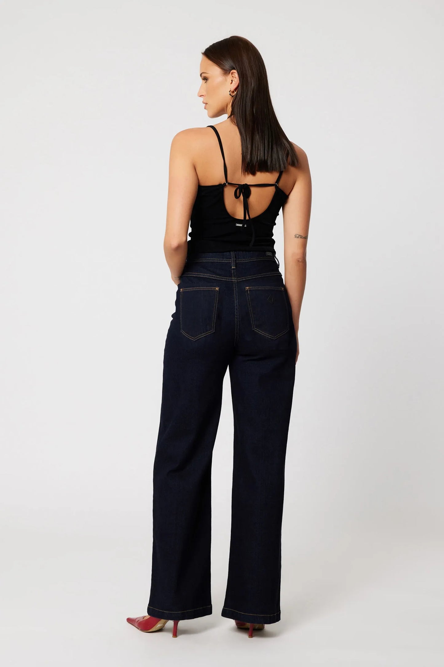 94 High & Wide Jeans - Richie Dark Blue