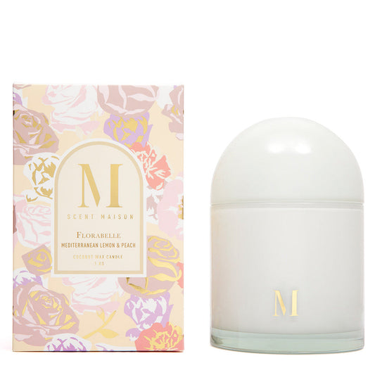 Scent Maison Mediterranean Lemon & Peach Candle - 1000G