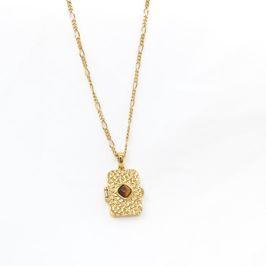 Athena Locket Necklace | LOVE LUNAMEI
