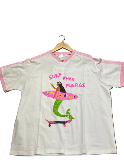 Jersey Oversized T-Shirt Surf Then Margs