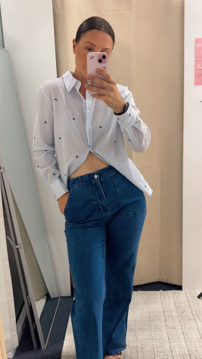 Relax Worker Jean - Vintage Blue