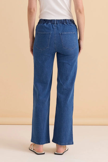 Relax Worker Jean - Vintage Blue