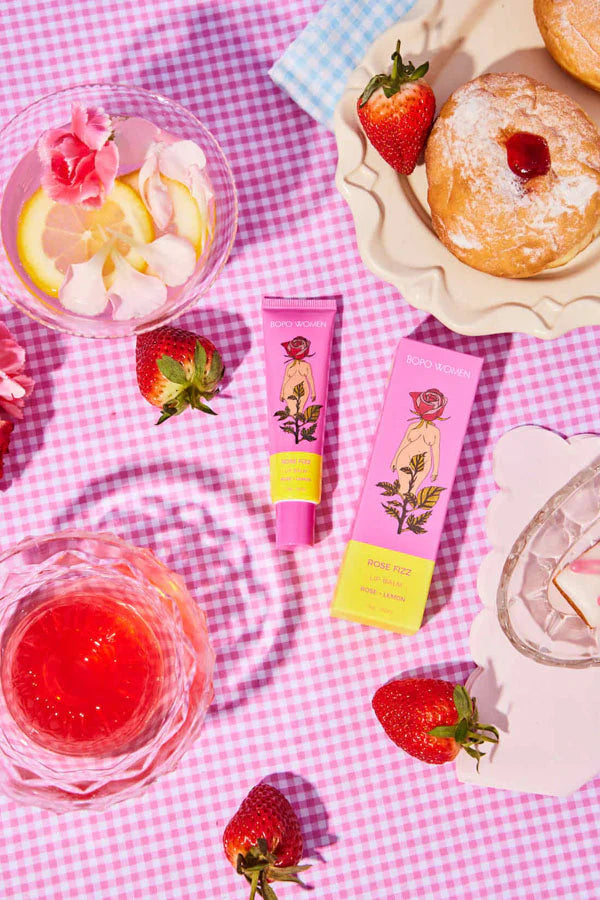 Rose Fizz Lip Balm BOPO - 15ml