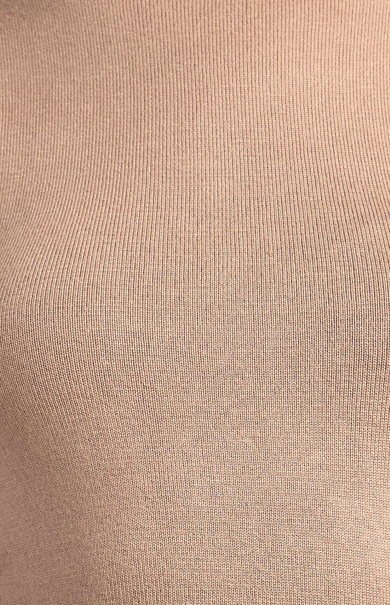 Lightweight Cap Sleeves Knit Top - Mushroom Brown