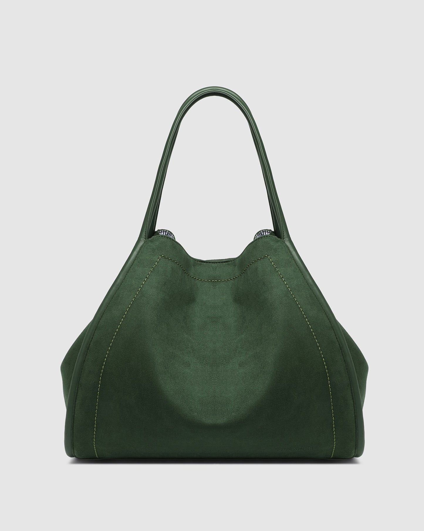 Sutton Suedette Shoulder Bag | LOUENHIDE