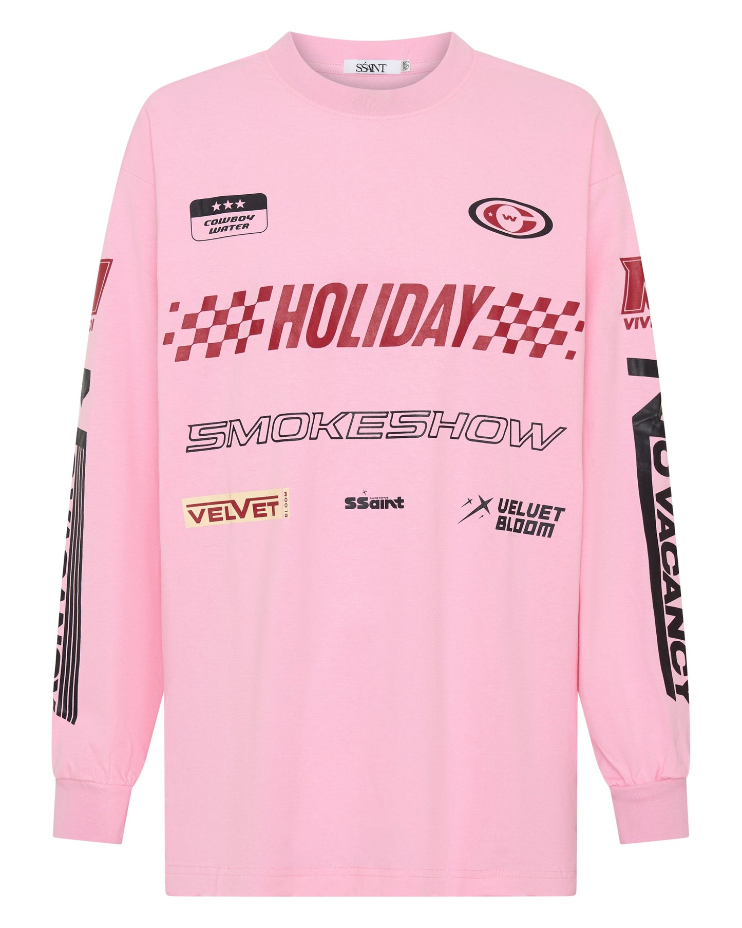SIGNATURE MOTO TEE PINK