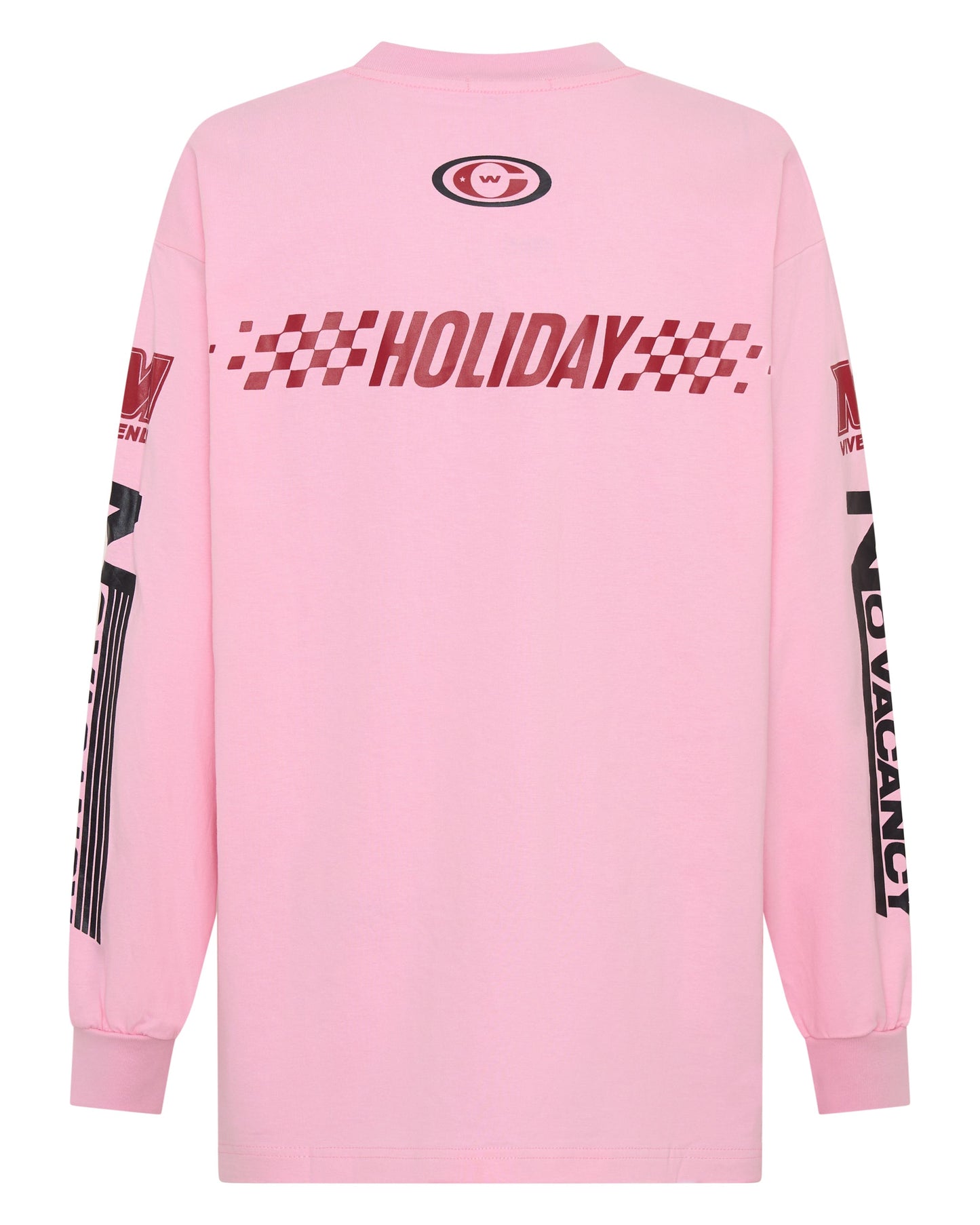 SIGNATURE MOTO TEE PINK