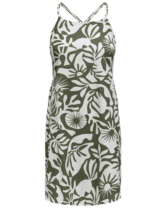 ONLJAKIRI Linen Mini Dress - Khaki