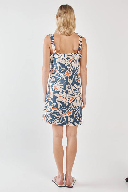 JANA MINI SHIFT DRESS - WILD ORCHID