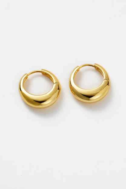 Cleo Hoop (Medium) Earrings - Gold