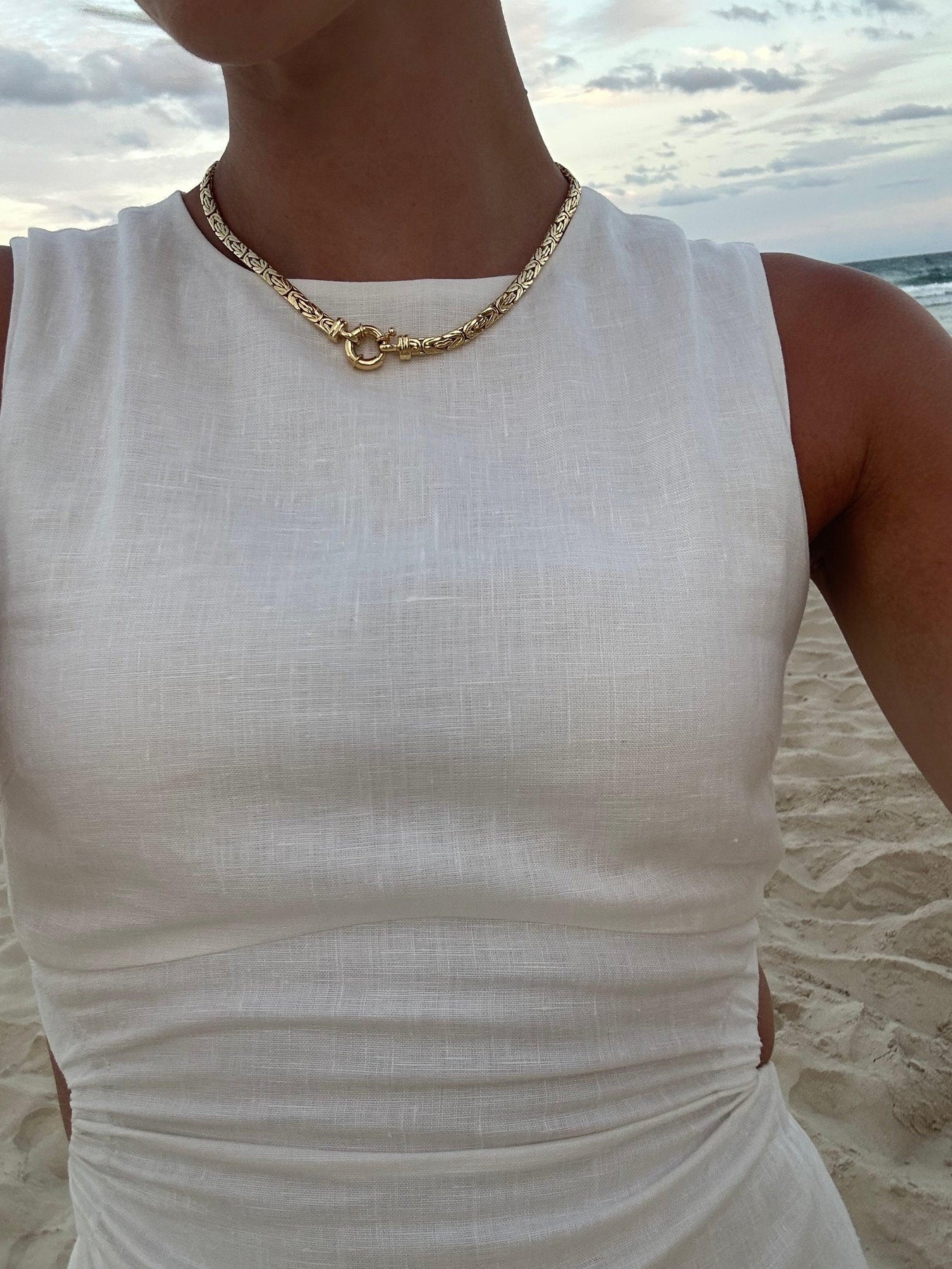 Natalie Necklace - Gold