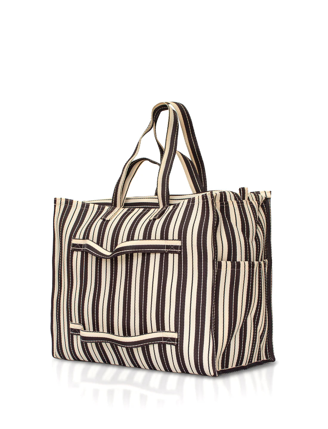 Vacay Travel Bag - Home Brown Stripe