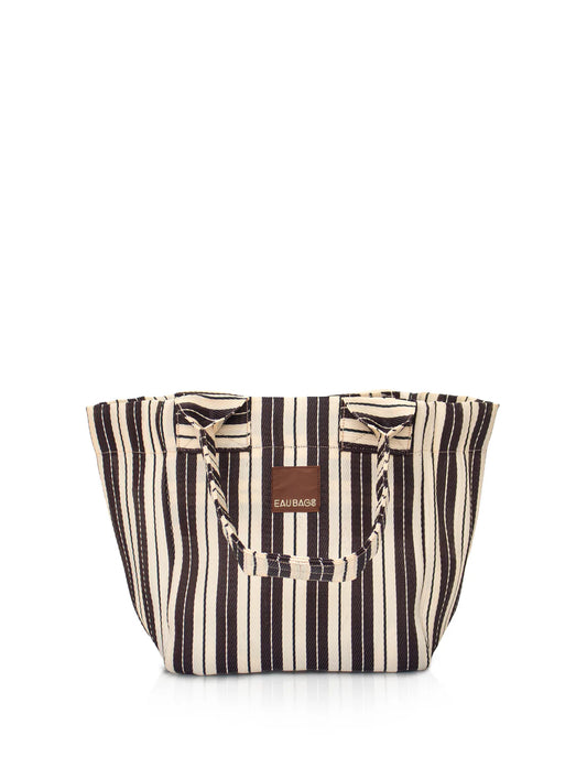 Tote Bag - Home Brown Stripe