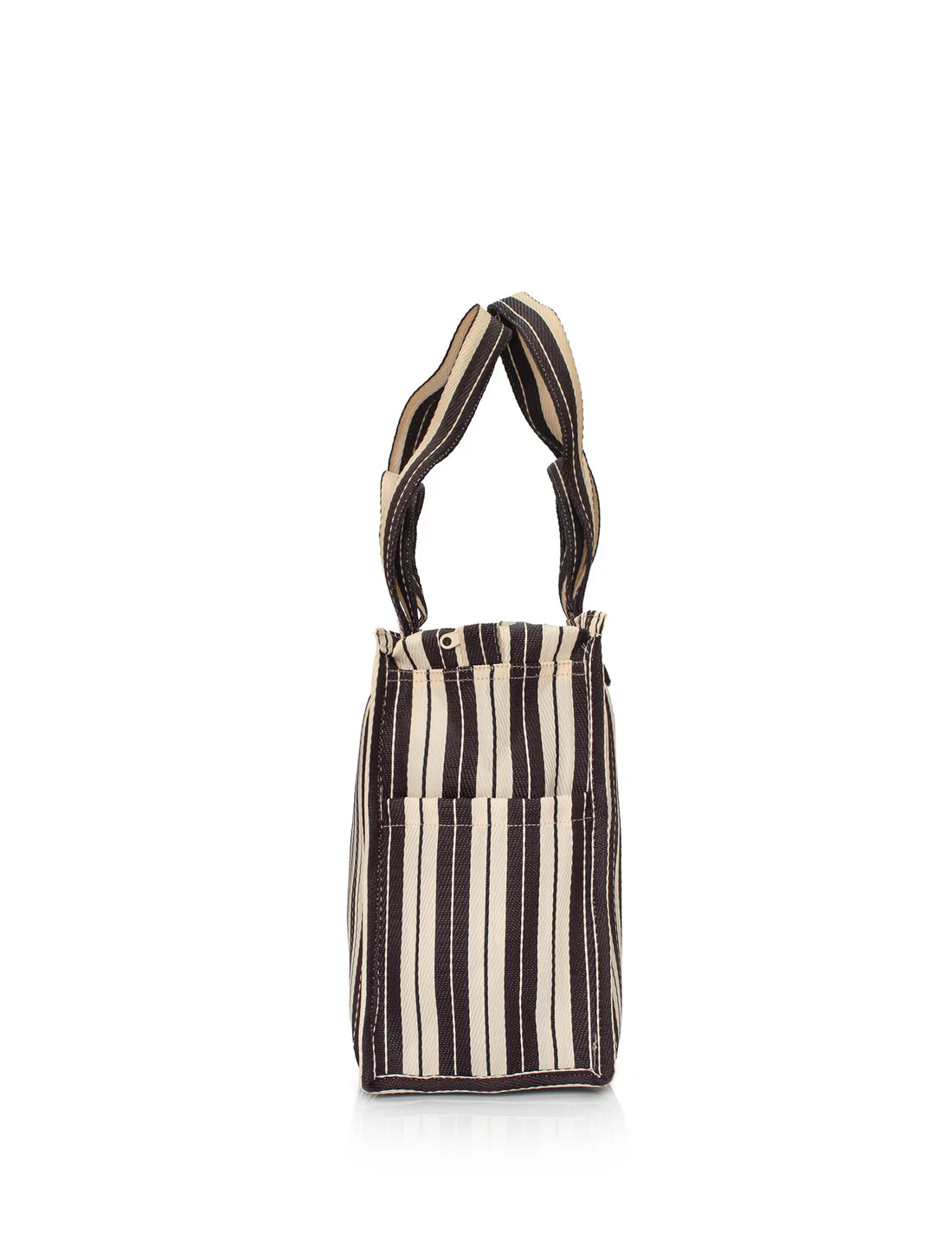 Marché Bag - Home Brown Stripe
