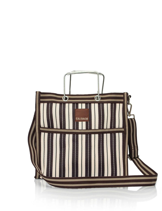 Errands Bag - Home Brown Stripe