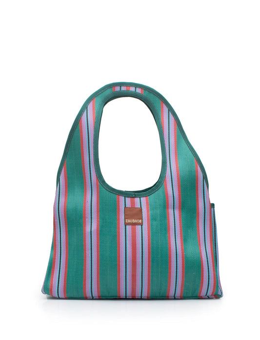 Soleil Bag - Jardin Green Stripe