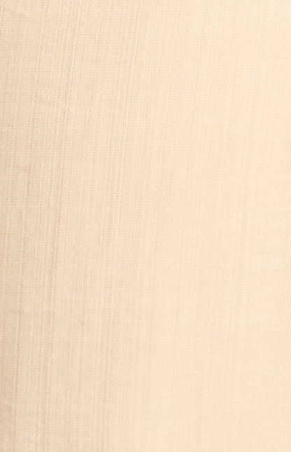 Marble Beaded Detail Two Tiered Asymmetric Top And Pants Set - Beige
