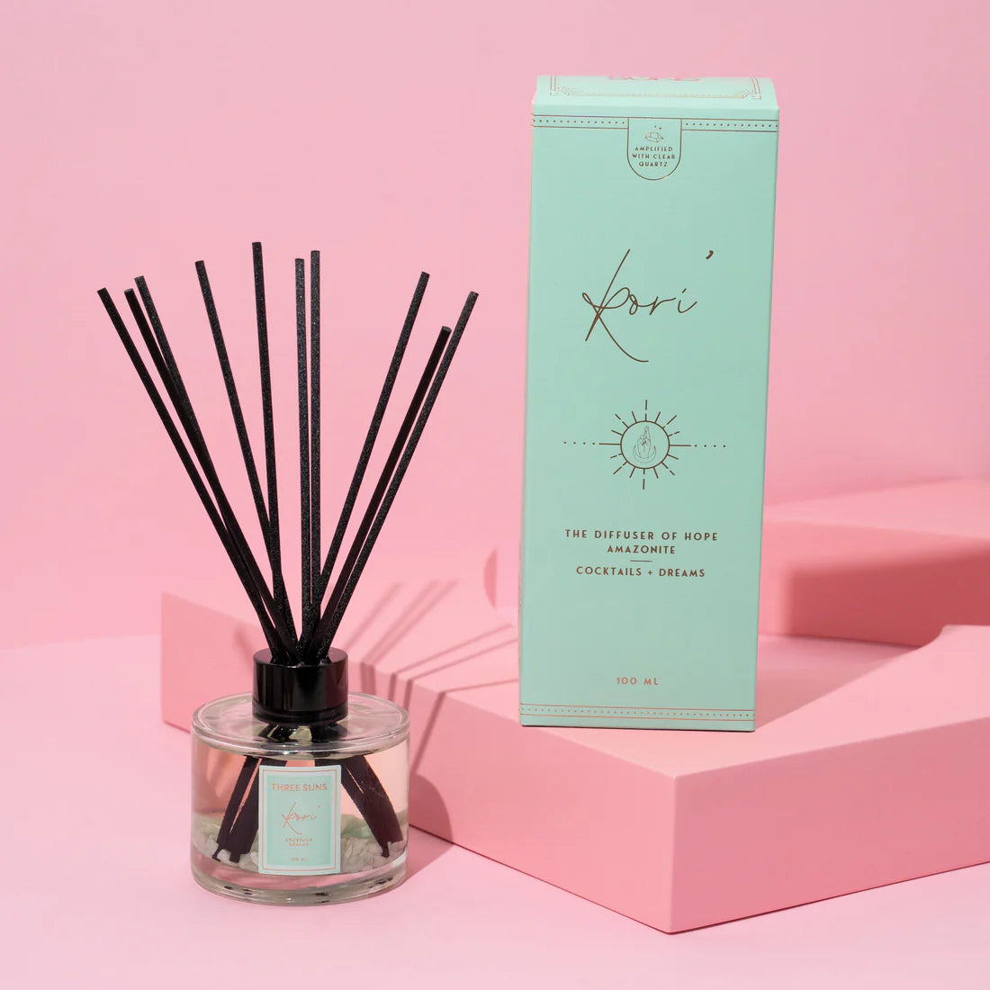 Crystal Diffuser 100ml | Three Suns