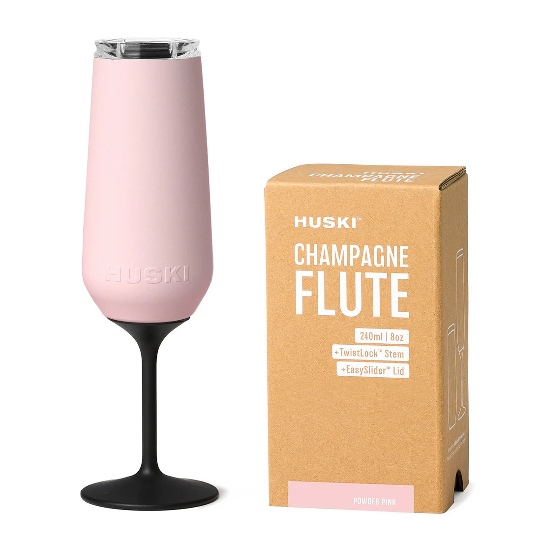 Champagne Flute 240ml Detachable Stem | Huski