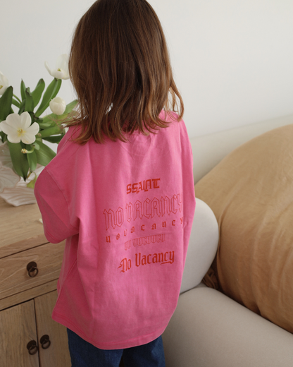 Kids' No Vacancy Tee - Pink | SSAINT