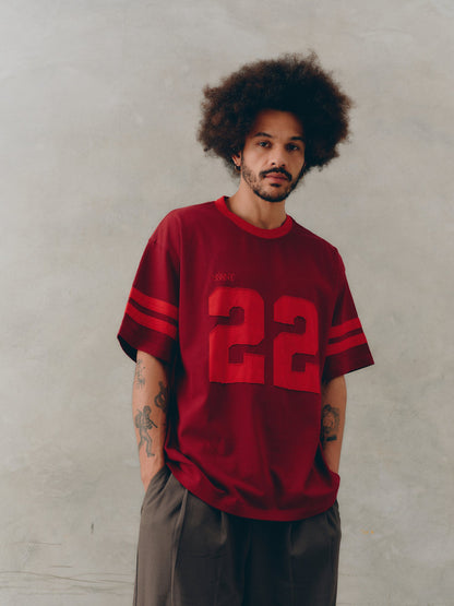 Twenty Two 22 Unisex Motion Tee - Cherry Red