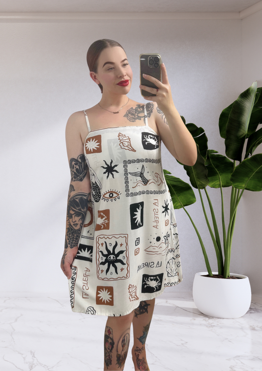 Sadie Shift Mini Dress - SICILY SHORES