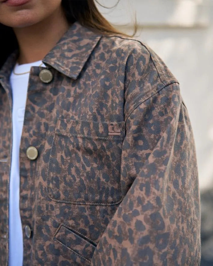 Ziggy Shacket - Leopard