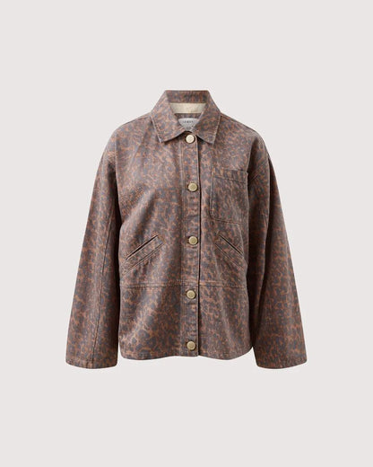 Ziggy Shacket - Leopard
