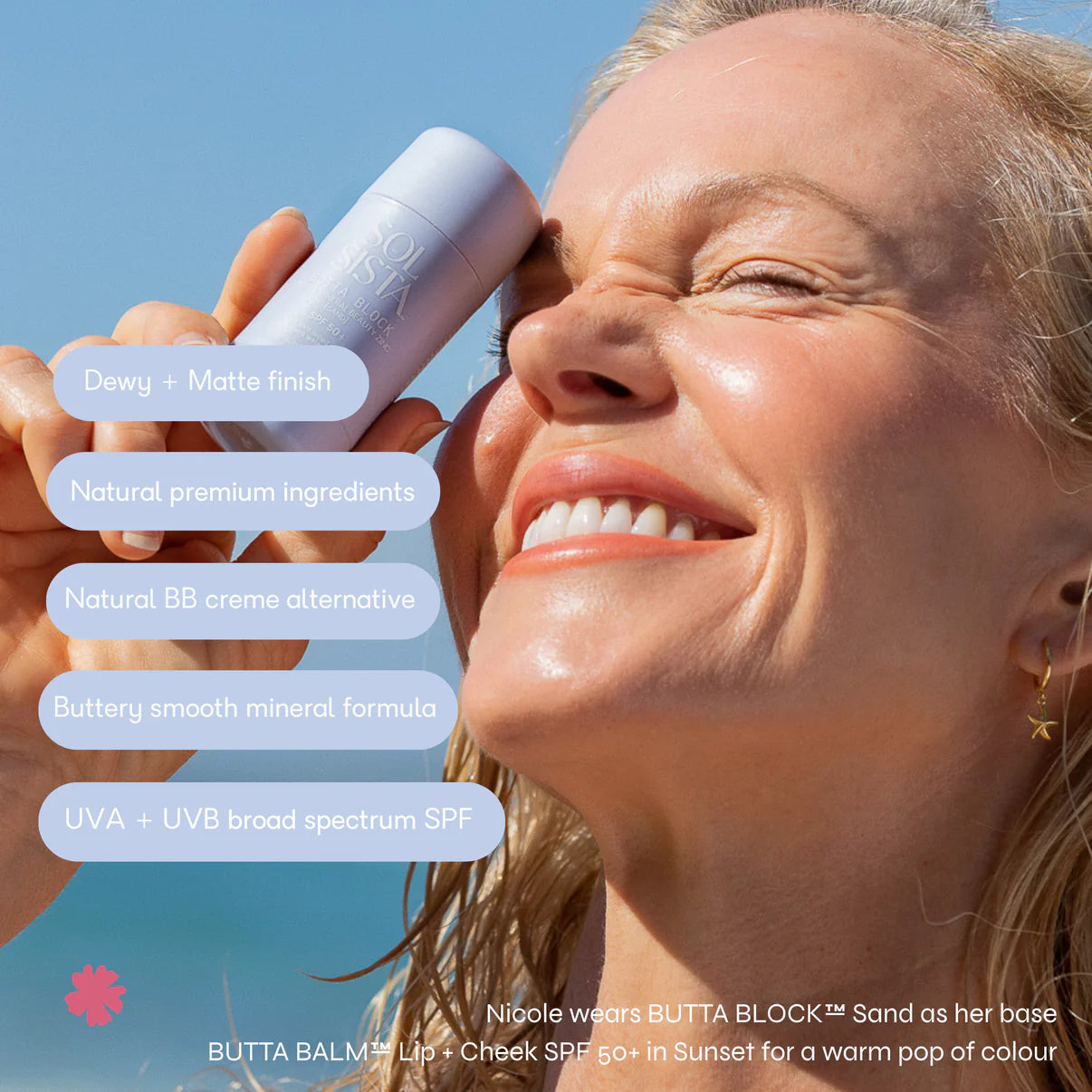 BUTTA BLOCK™ TINTED MINERAL SPF 50+ 30ML