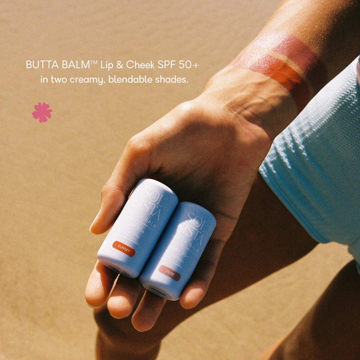 BUTTA BALM™ MINERAL LIP & CHEEK BALM SPF 50+ 8GRAM