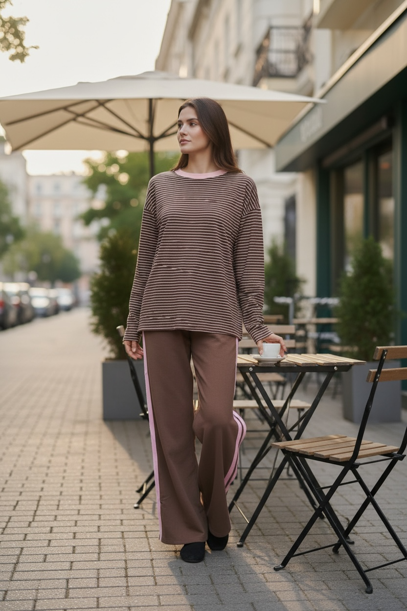 Nova Long Sleeve Shirt & Long Pant Set