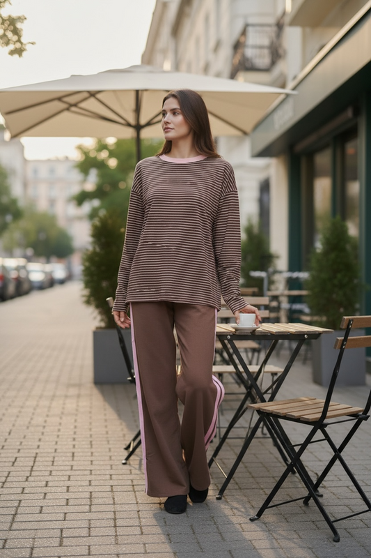 Nova Long Sleeve Shirt & Long Pant Set