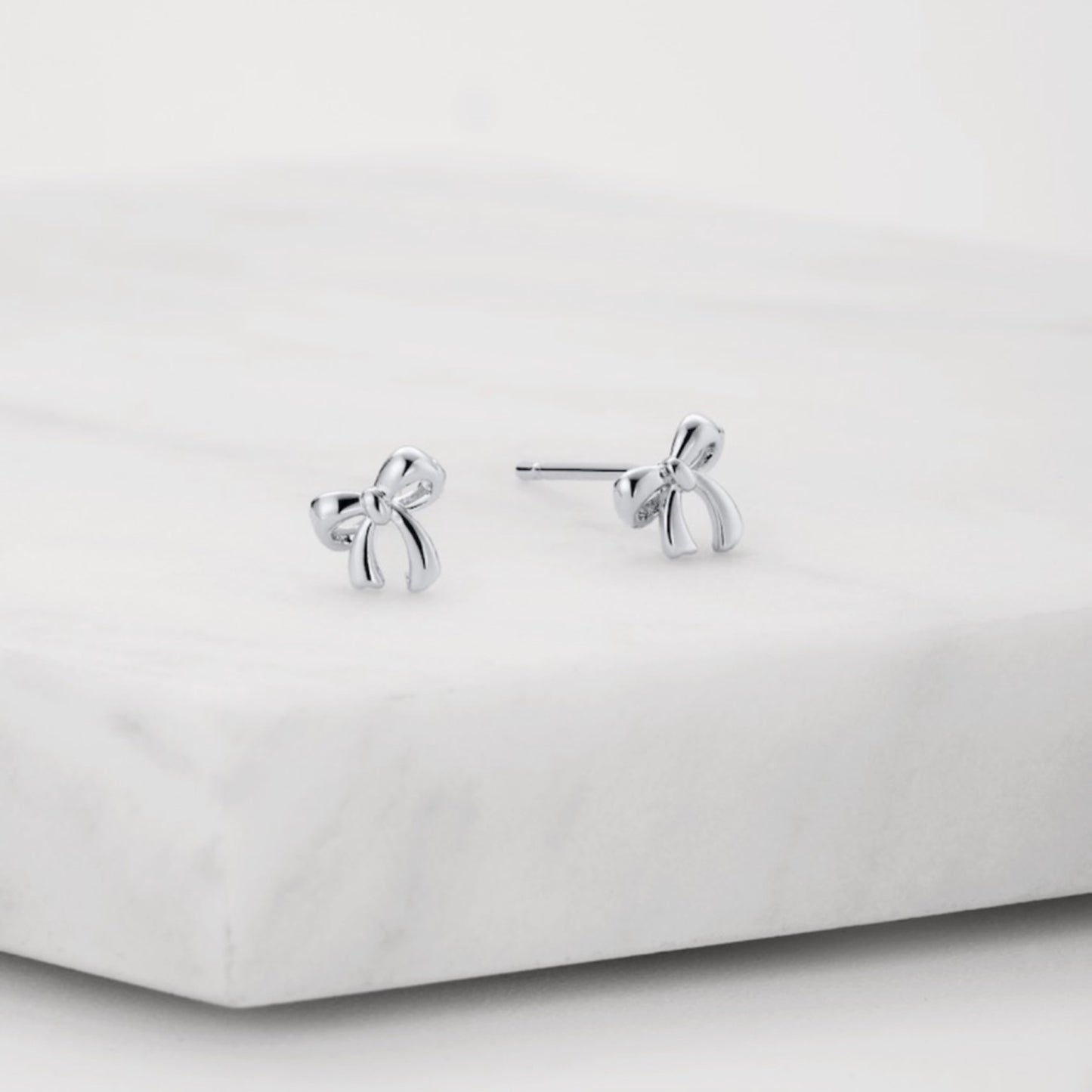 Charlotte Stud Earrings - Silver