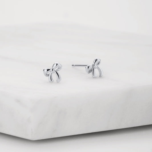 Charlotte Stud Earrings - Silver