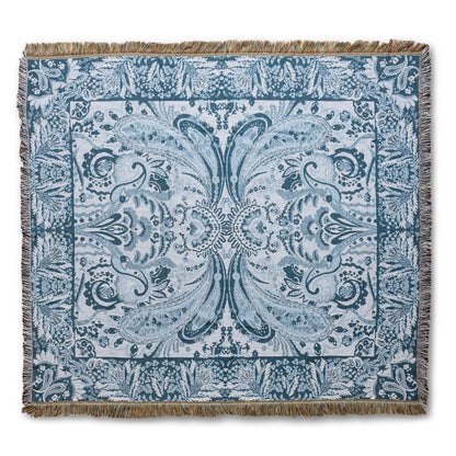‘Yesterday' Woven Picnic Rug/Throw: Regular 130x160cm | HENDEER