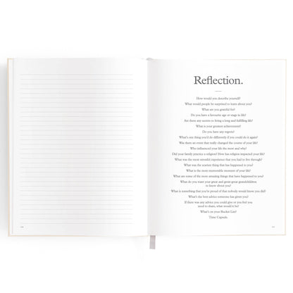 This Is My Story Memoir Journal Cream | Fox & Fallow