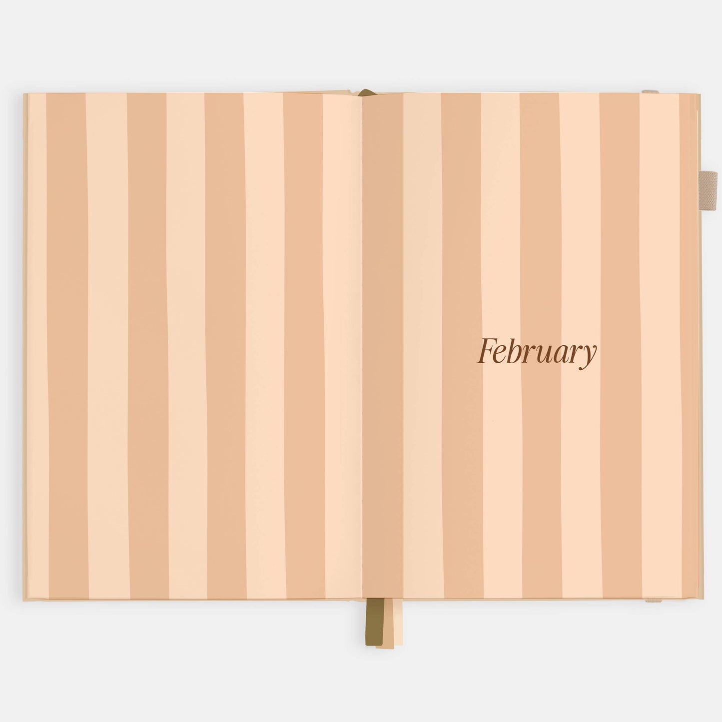 Fox & Fallow - 2026 Taupe A5 Horizontal Planner