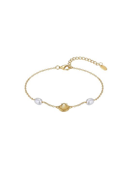 Paralia Palms Bracelet in 18k Gold | Malakai the Label
