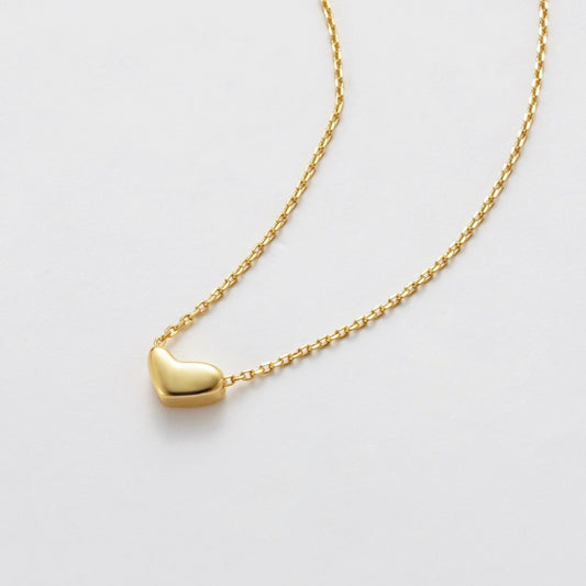 Amelia Mini Heart Necklace - Gold