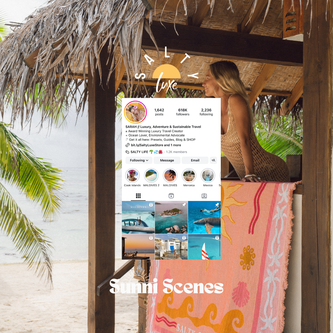 Sunni Scenes - Salty Luxe Travel Rug