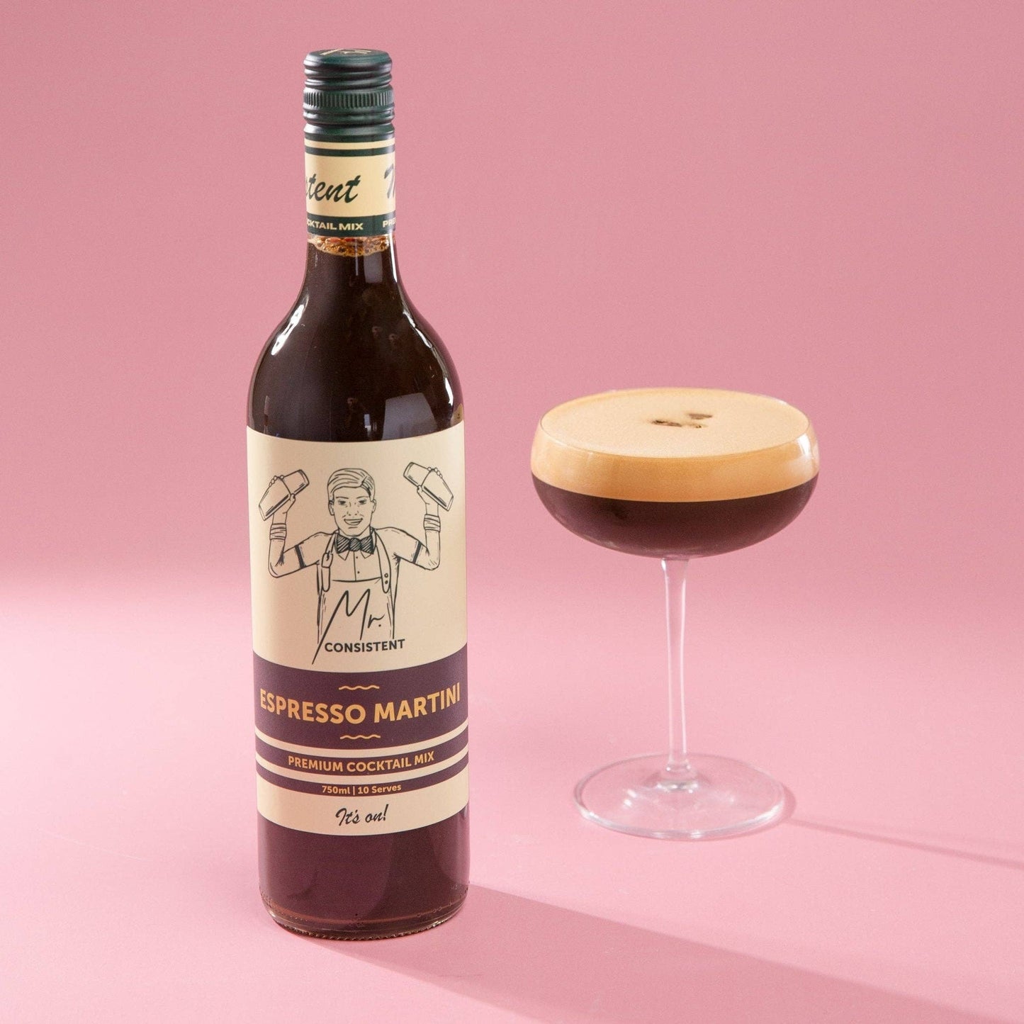 Mr. Consistent - Espresso Martini Cocktail Mixer - 10 Serves