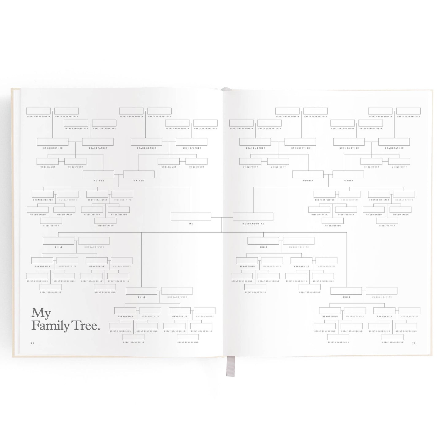 This Is My Story Memoir Journal Cream | Fox & Fallow