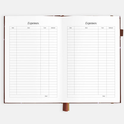 Fox & Fallow - 2026 Wisteria A5 Vertical Planner