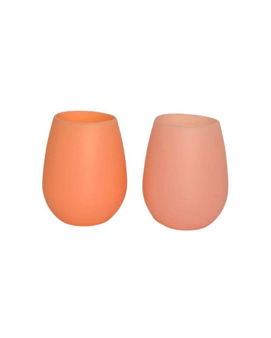 Porter Green - Peach + Petal | Fegg | Silicone Unbreakable Glasses