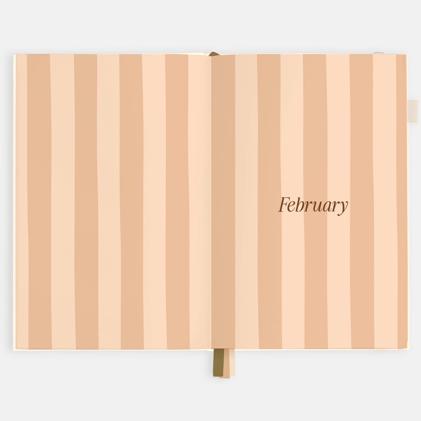 2026 Creme A5 Vertical Planner | Fox & Fallow