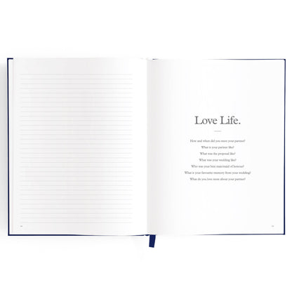 This Is My Story Memoir Journal Navy | Fox & Fallow