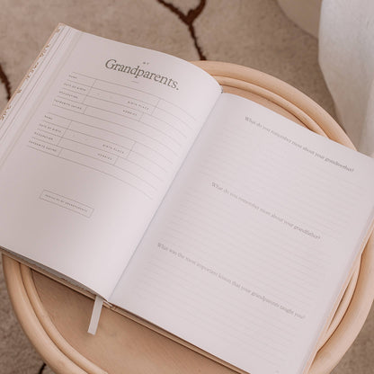 This Is My Story Memoir Journal Cream | Fox & Fallow